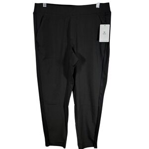 RBX Active Mens Black Performance Tapered Joggers Pants Size Medium New